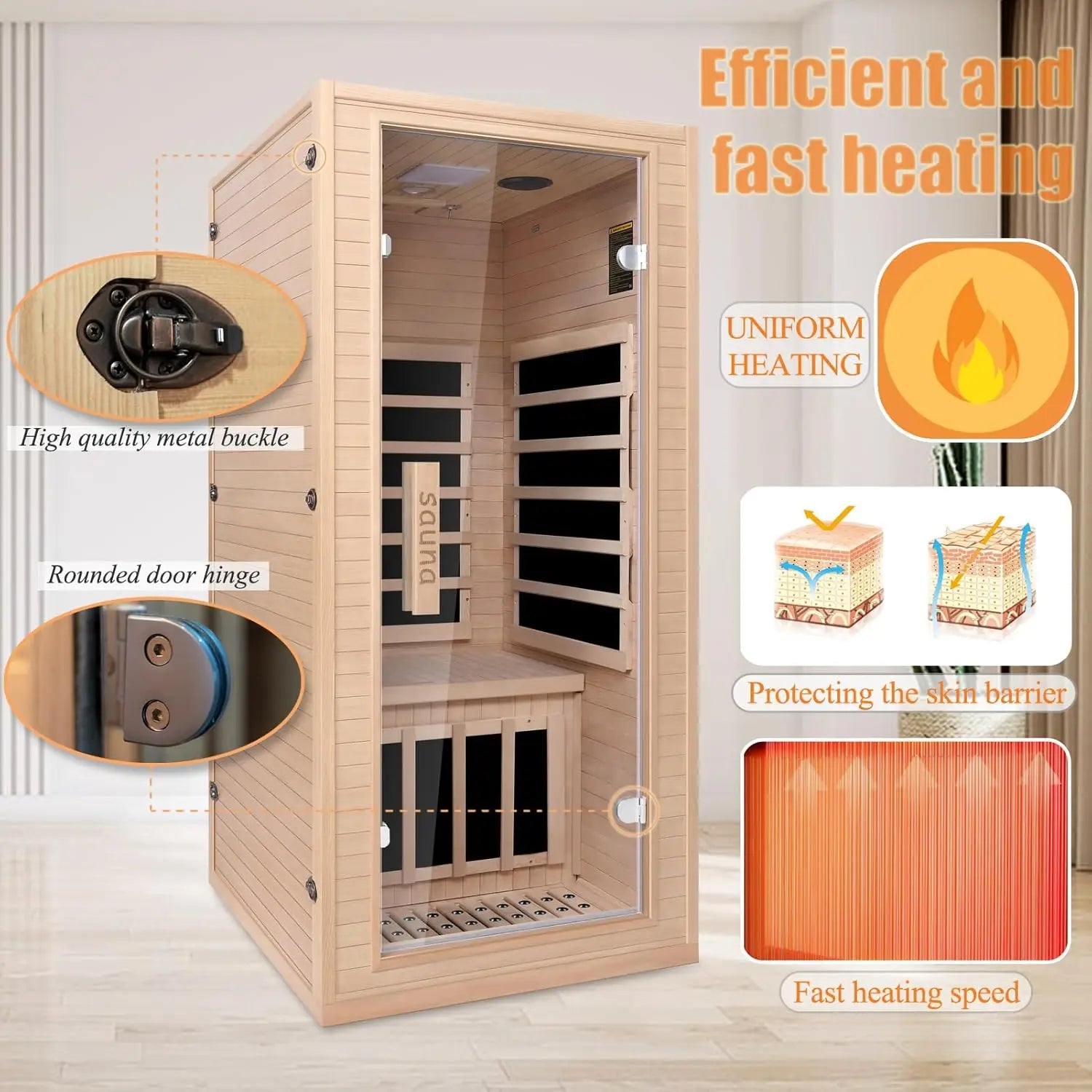 Personal Retreat Sauna Room
