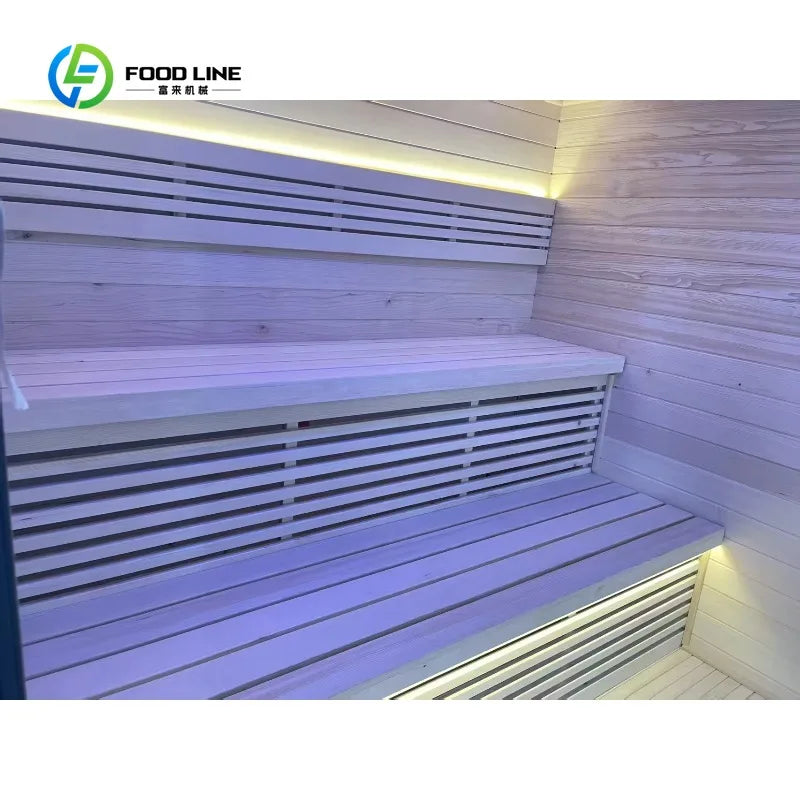 Modern Outdoor Cedar Sauna